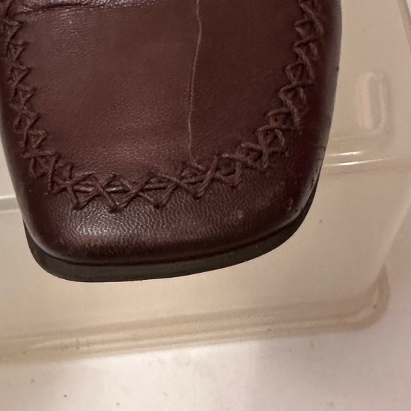 PRADA vintage brown leather loafer with rubber soles see pic. - Picture 3 of 5